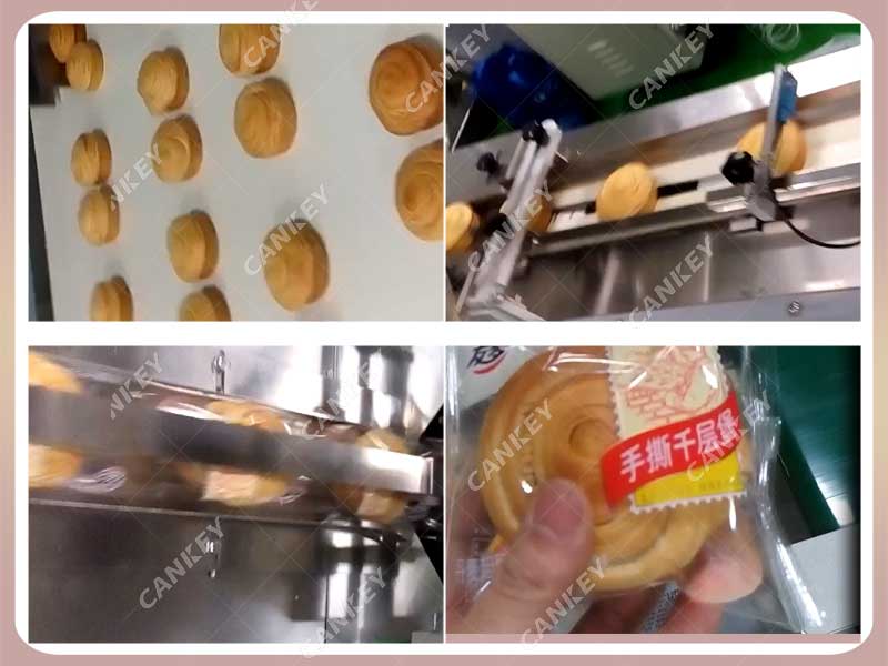 máquina empaques para pastelería 