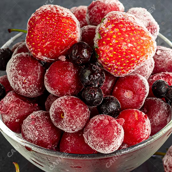 fruta congelada